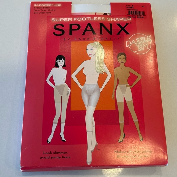 SPANX Super Footless Shaper, Size A, Nude1 Shade - Picture 1 of 4